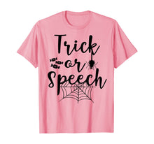 Ladda upp bild till gallerivisning, Tricks or Speech Languages Teacher Halloween Costume T-Shirt 325421
