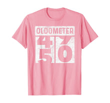 Ladda upp bild till gallerivisning, Oldometer Odometer Funny 50th Birthday Gift 50 yrs Old Joke T-Shirt 336557
