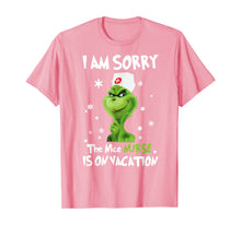 Ladda upp bild till gallerivisning, Funny shirts V-neck Tank top Hoodie sweatshirt usa uk au ca gifts for I'm Sorry The Nice-Nurse-Is On Vacation-Grinch-Switch T-Shirt 235688
