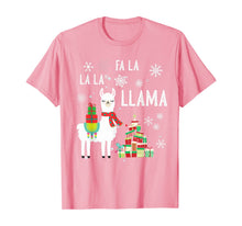 Ladda upp bild till gallerivisning, Funny shirts V-neck Tank top Hoodie sweatshirt usa uk au ca gifts for FA LA LA LLAMA Santa Shirt Christmas Funny Gift Xmas T-Shirt 190849

