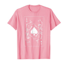 Ladda upp bild till gallerivisning, Goth Punk Ace Of Spades Card Shark Gambler Skeleton Shirt 125638
