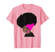 Ladda upp bild till gallerivisning, African American Breast Cancer Awareness t-shirt Black Women T-Shirt 379259

