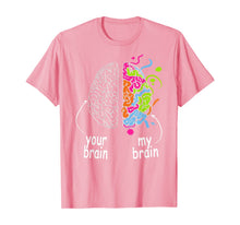 Ladda upp bild till gallerivisning, Neurodiversity brain Gift idea for Dyslexia ADHD Autism ASD T-Shirt 624242
