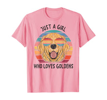 Ladda upp bild till gallerivisning, Funny shirts V-neck Tank top Hoodie sweatshirt usa uk au ca gifts for Girl Who Loves Golden Retrievers Dog Gifts  T-Shirt 229210
