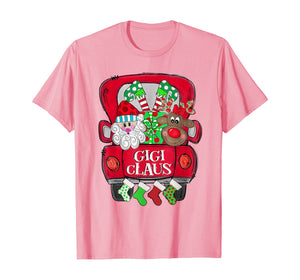 Funny shirts V-neck Tank top Hoodie sweatshirt usa uk au ca gifts for Gigi Claus Truck Christmas Santa Reindeer Pajama Gifts T-Shirt 637932