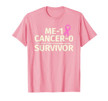Ladda upp bild till gallerivisning, Funny shirts V-neck Tank top Hoodie sweatshirt usa uk au ca gifts for Breast Cancer Survivor T-Shirt Me 1 Cancer 0 Pink Ribbon 2706250
