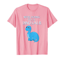 Ladda upp bild till gallerivisning, Funny shirts V-neck Tank top Hoodie sweatshirt usa uk au ca gifts for We're Hoping It's A Dinosaur Pregnancy Graphic T-Shirt 2111316
