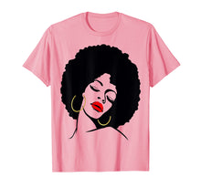 Ladda upp bild till gallerivisning, Funny shirts V-neck Tank top Hoodie sweatshirt usa uk au ca gifts for Black Girl Magic T-Shirt Natural Hair Afro Red Lips Sexy 268564
