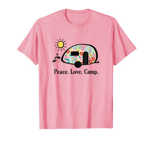 Camping Shirt, Peace. Love. Camp. T-Shirt, Gifts For Campers
