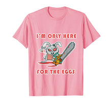 Ladda upp bild till gallerivisning, Funny shirts V-neck Tank top Hoodie sweatshirt usa uk au ca gifts for Scary Crazy Easter Bunny with Chainsaw here for Eggs T Shirt 3159026
