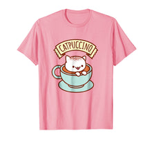 Ladda upp bild till gallerivisning, Kawaii Cat T-Shirt: Catpuccino
