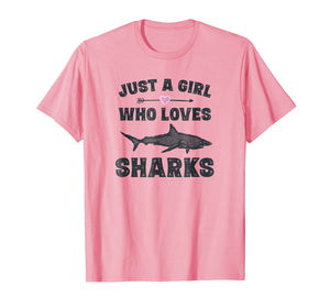 Funny shirts V-neck Tank top Hoodie sweatshirt usa uk au ca gifts for Funny Shark Shirt Gifts for Teen Girls Cute Sharks T-Shirt 3028479