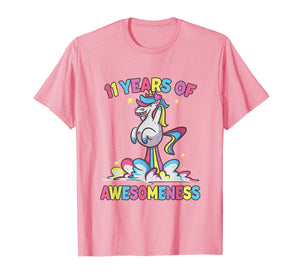 Funny shirts V-neck Tank top Hoodie sweatshirt usa uk au ca gifts for 11th Birthday Girl Unicorn Shirt Gifts Age 11 Niece Daughter 449114