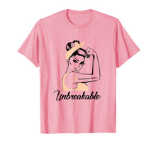 Ladda upp bild till gallerivisning, Funny shirts V-neck Tank top Hoodie sweatshirt usa uk au ca gifts for Strong Woman Uterine Cancer Warrior Unbreakable T-Shirt 2720936
