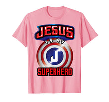 Ladda upp bild till gallerivisning, Funny shirts V-neck Tank top Hoodie sweatshirt usa uk au ca gifts for Jesus Is My Superhero Shirt | Cute Powerful Christian Gift 2747312

