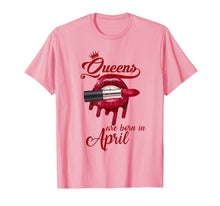 Ladda upp bild till gallerivisning, Funny shirts V-neck Tank top Hoodie sweatshirt usa uk au ca gifts for Queens Are Born In April Lips T-Shirt 2430746
