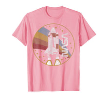 Ladda upp bild till gallerivisning, NASA Shuttle Launch With Rainbow Graphic T-Shirt C1 82776
