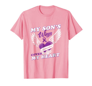 Funny shirts V-neck Tank top Hoodie sweatshirt usa uk au ca gifts for Drug Overdose Awareness T-Shirt Purple Ribbon gifts 