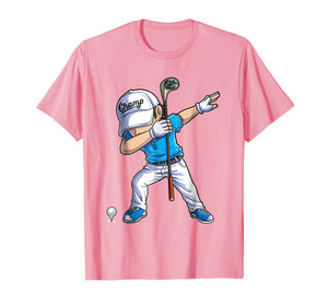 Dabbing Golf T Shirt For Boys Dab Dance Golfing Golfer Gifts