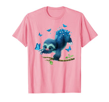 Ladda upp bild till gallerivisning, Funny shirts V-neck Tank top Hoodie sweatshirt usa uk au ca gifts for Sloth funny butterfly gift TShirt 2235322
