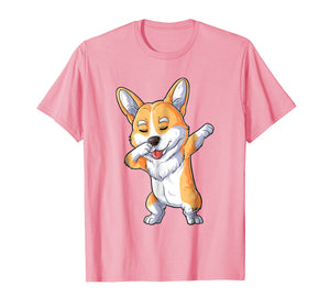 Funny shirts V-neck Tank top Hoodie sweatshirt usa uk au ca gifts for Dabbing Corgi T shirt Kids Women Funny Welsh Dab Dance Gifts 1485874