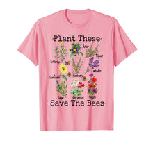 Ladda upp bild till gallerivisning, Plant These Save The Bees Shirt Women Yellow Flowers 74494
