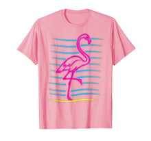 Ladda upp bild till gallerivisning, Funny shirts V-neck Tank top Hoodie sweatshirt usa uk au ca gifts for 80's Retro Pink Flamingo Bird Shirt | Bird Lover Gift 2037435
