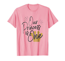 Ladda upp bild till gallerivisning, Funny shirts V-neck Tank top Hoodie sweatshirt usa uk au ca gifts for Daughter 1st Birthday T-Shirt for Moms Dads Our Princess One 1440179
