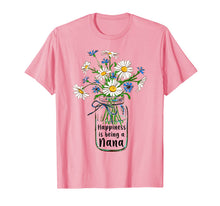 Ladda upp bild till gallerivisning, Women Happiness Is Being Nana Life T-Shirt Flower Art 636593
