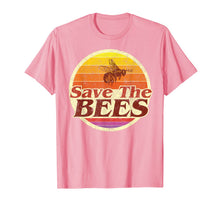Ladda upp bild till gallerivisning, Save The Bees Tshirt Women Men Vintage Retro Distressed Gift 561582
