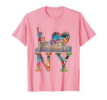 Ladda upp bild till gallerivisning, Funny shirts V-neck Tank top Hoodie sweatshirt usa uk au ca gifts for I love NY New York, Distressed Graffiti Art, City Skyline 239738
