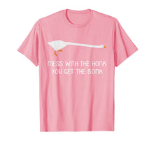Ladda upp bild till gallerivisning, Mess With the Honk You Get the Bonk Goose Meme TShirt987056
