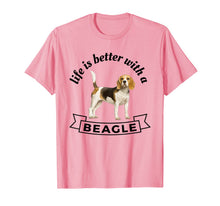 Ladda upp bild till gallerivisning, Life is Better With a Beagle T-Shirt-1220476
