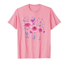 Ladda upp bild till gallerivisning, Faith Hope Love Pregnancy Infant Loss Awareness Flower T-Shirt 343433
