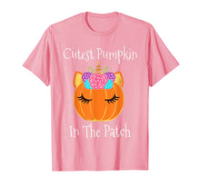 Ladda upp bild till gallerivisning, Halloween Unicorn Cutest Pumpkin In The Patch Girls Kids  T-Shirt 332763
