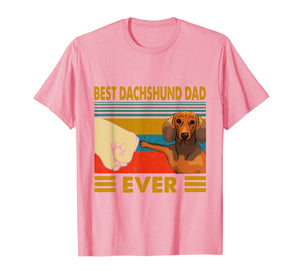 Dachshund Gifts Best Dachshund Dad Ever-Dog lovers's Gift T-Shirt-398209