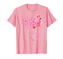 Ladda upp bild till gallerivisning, Cute Flamingo Pink Ribbon Breast Cancer Awareness T-Shirt 173502
