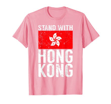 Ladda upp bild till gallerivisning, Stand With Hong Kong Flag Shirts Pro Democracy Shirt Gifts T-Shirt 167272
