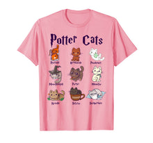 Ladda upp bild till gallerivisning, Potter Cats Cute Harry Pawter Kitten Tshirt gift for Her 231818

