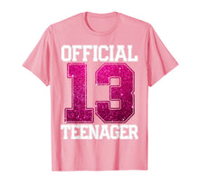 Ladda upp bild till gallerivisning, OFFICIAL TEENAGER 13th Birthday Gift 2006 13 years girls T-Shirt 378108
