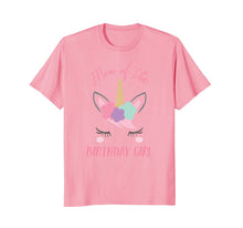 Ladda upp bild till gallerivisning, Cute Unicorn Mom Shirt, Mom of the Birthday Girl 133579
