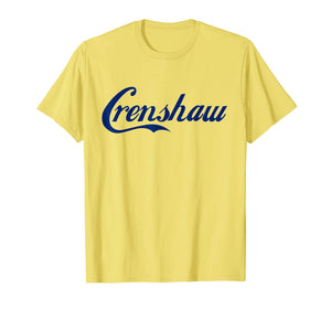 Crenshaw Slauson Los Angeles California T Shirt Gifts