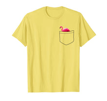 Ladda upp bild till gallerivisning, Mini Pink Flamingo Shirt Pocket Pet Rose Feather Gold Shirt 734600
