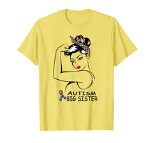 Ladda upp bild till gallerivisning, Funny shirts V-neck Tank top Hoodie sweatshirt usa uk au ca gifts for Autism Big Sister Awareness Shirt Strong Gift For Girl Women 2753443
