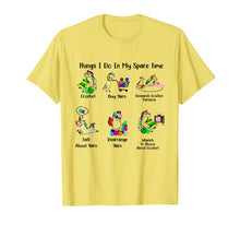 Ladda upp bild till gallerivisning, Funny shirts V-neck Tank top Hoodie sweatshirt usa uk au ca gifts for Things I Do In My Spare Time Crochet Buy Yarn Unicorn Tshirt 3198284
