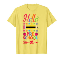 Ladda upp bild till gallerivisning, Hello Preschool First Day Of Pre-K Back To School 2017 Shirt 835235
