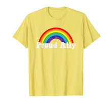 Ladda upp bild till gallerivisning, Proud Ally Pride Shirt Gay LGBT Day Month Parade Rainbow T-Shirt 70755

