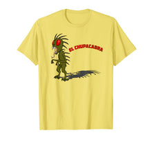 Ladda upp bild till gallerivisning, Chupacabra Stands Fangs Bared Red Eyes T Shirt 762000
