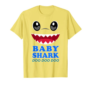 Funny shirts V-neck Tank top Hoodie sweatshirt usa uk au ca gifts for Baby Shark Doo Doo Doo Family Funny Cute T-shirt Gifts Smile 