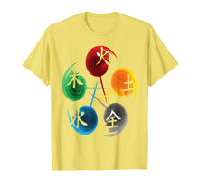 Ladda upp bild till gallerivisning, The Five Elements Of Qigong, Tai Chi tshirt Design. 785012

